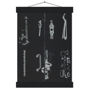 Jim Dine  TOOL BOX 1 1966 Museum-Quality Matte Paper Poster with Hanger