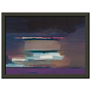 Helen Frankenthaler  Viewpoint I 1974 Premium Metal Framed Art Print / Poster