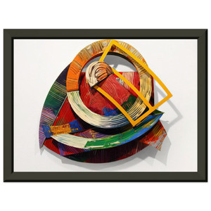 Sam Gilliam  Chehaw Premium Metal Framed Art Print / Poster