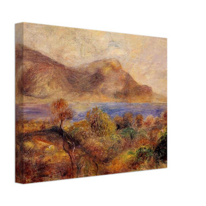 PierreAuguste Renoir  Mediteranean Landscape Canvas