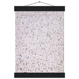 Robert Ryman  Points  1963 Museum-Quality Matte Paper Poster with Hanger