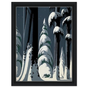 Eyvind Earle  Yosemite Framed Canvas