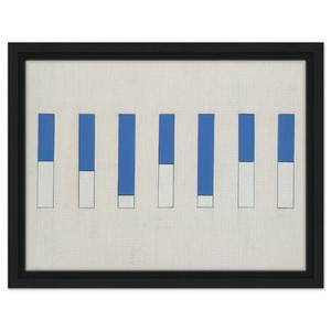 Ellsworth Kelly  Awnings Avenue Matignon Framed Canvas