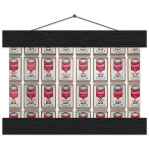 Andy Warhol  Campbells Soup Cans Museum-Quality Matte Paper Poster with Hanger