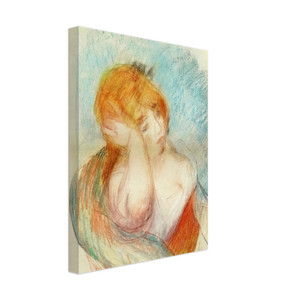 PierreAuguste Renoir  Seated Woman Canvas