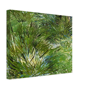 Vincent van Gogh  Clumps of Grass Canvas