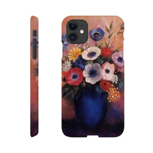 Odilon Redon - BOUQUET OF FLOWERS IN A BLUE VASE 1 Slim case