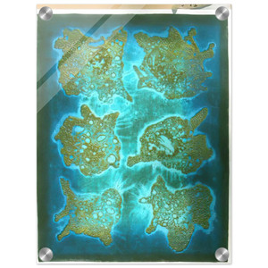 Hiroyuki Tajima  Dried Flowers  1964 Acrylic Print