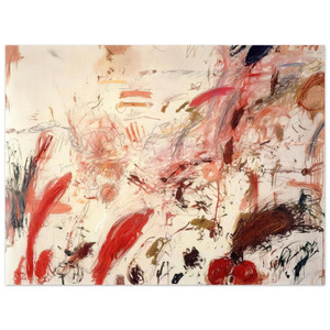 Cy Twombly  Ferragosto IV Aluminum Print