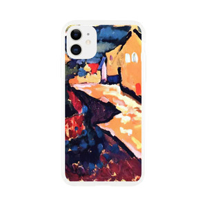 Wassily Kandinsky - MURNAU WITH RAINBOW 1909 Clear case