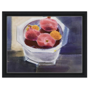 Morris Graves  Still Life with Bowl of Pomegranates  1964 Framed Canvas