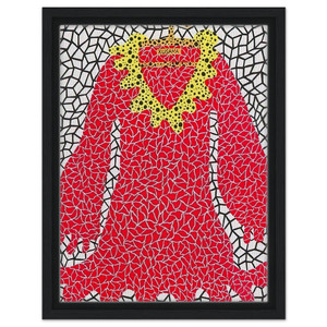 Yayoi Kusama  DRESS 1982 Framed Canvas