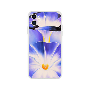 Georgia OKeeffe - Blue Morning Glories Flexi case