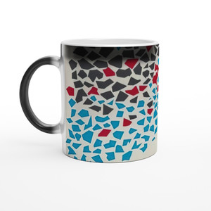 Robert Goodnough - Abstract Composition - 1980 Magic Ceramic Mug