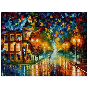 Leonid Afremov  Leonid Afremov N22 Wood Print