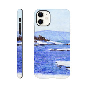 claude monet - The Banks of the Fjord at Christiania Tough case