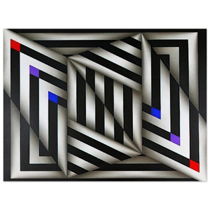 Omar Rayo  Saratoy III  1980 Aluminum Print