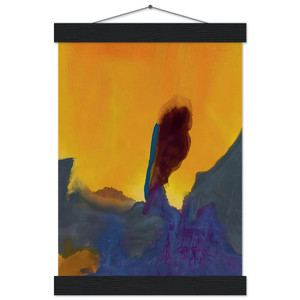 Helen Frankenthaler  Glow II  1968 Museum-Quality Matte Paper Poster with Hanger