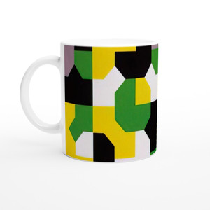 Bruno Munari - Curva di Peano - 1991 Ceramic Mug
