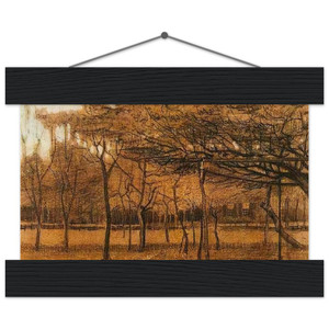 Vincent van Gogh Landscape with Trees N2 Poster with Hanger