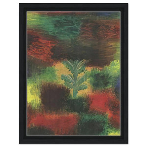 Paul Klee  LITTLE TREE AMID SHRUBBERY 1919 Framed Canvas