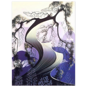 Eyvind Earle  Bonsai Aluminum Print