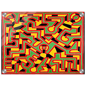 Keith Haring  UNTITLED 1988 N3 Acrylic Print