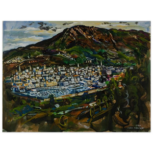 Ivan Albright  FEZ MOROCCO 1960 Aluminum Print