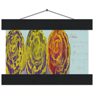 Cy Twombly  The Rose  III  Museum-Quality Matte Paper Poster with Hanger