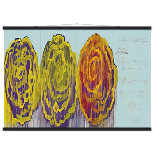 Cy Twombly  The Rose  III  Museum-Quality Matte Paper Poster with Hanger