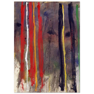 Gene Davis  Stripes  1957 Fine Art Poster / Art Print