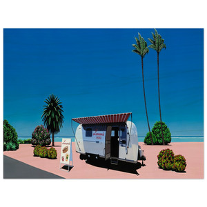 Hiroshi Nagai  Lemsons Beams Wood Print