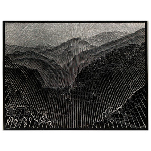 MC Escher  ROSSANO CALABRIA FEBRUARY 1931 1931 Wood Print