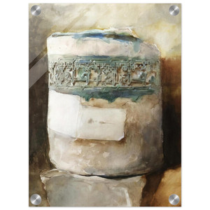 John Singer Sargent  Persian Artifact with Faience Decoration Acrylic Print