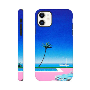 Hiroshi Nagai - Pink Driveway Tough case