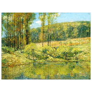 Childe Hassam  Spring Navesink Highlands Aluminum Print