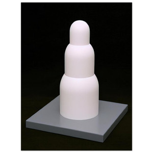 Sol LeWitt  Three Stacked Domes Aluminum Print