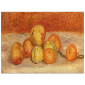 PierreAuguste Renoir  Apples and Manderines Wood Print