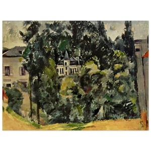 Paul Cezanne  Castle of Marines Wood Print