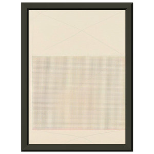 Gego  Untitled 7315  1973 Premium Metal Framed Art Print / Poster