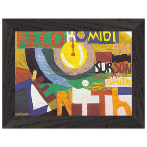 Sonia Delaunay  ZENITH Premium Wooden Framed Art Print / Poster