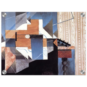 Juan Gris  GUITAR ON THE TABLE 1913 Acrylic Print