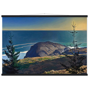 Rockwell Kent Young Spruces Maine Coast Matte Poster with Hanger