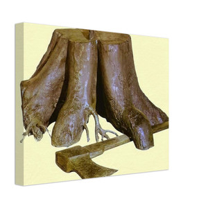 Rene Magritte  THE LABOURS OF ALEXANDER 1967 Canvas