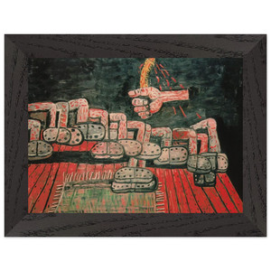 Philip Guston  ROOM Premium Wooden Framed Art Print / Poster