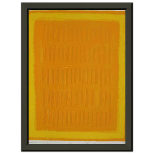 Adja Yunkers Requiem for a Virgin King 1974 Metal Framed Print