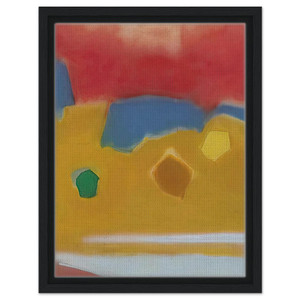 Esteban Vicente  ZARZUELA 1982 Framed Canvas