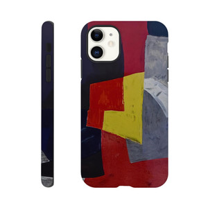 Serge Poliakoff - Composition grise rouge et jaune - 1960 Tough case