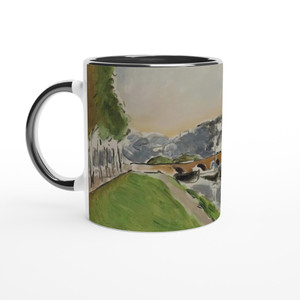 Henri Matisse - LE PONT DE SEVRES AU CHALAND 1917 Ceramic Mug with Color Inside