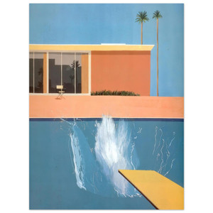 David Hockney  David Hockney N19 Aluminum Print